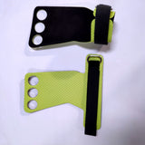 3 Hole Fiber Grips for Pull ups, Weight Lifting, Chin Ups, Palm protector | CrazyFox - CrazyFox Gear